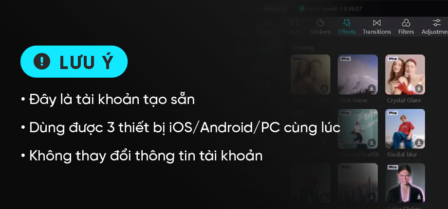 CapCut Pro 12 Tháng- Tài khoản nâng cấp chính chủ - Ảnh 2