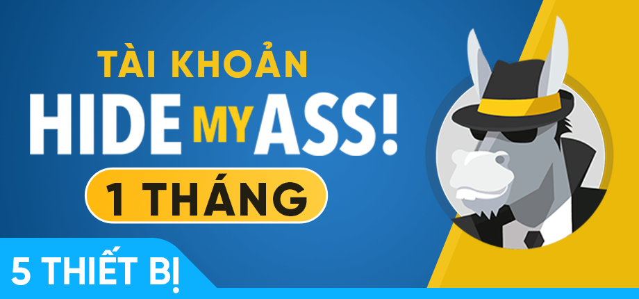 HMA VPN 1 tháng 5 thiết bị - Tài khoản - Ảnh 2